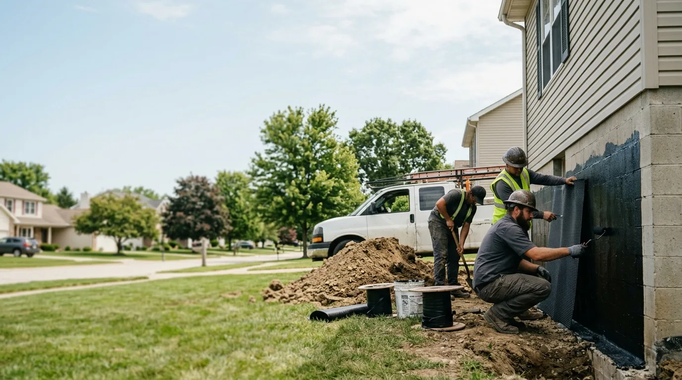 Basement Waterproofing in Patoka, IL near me